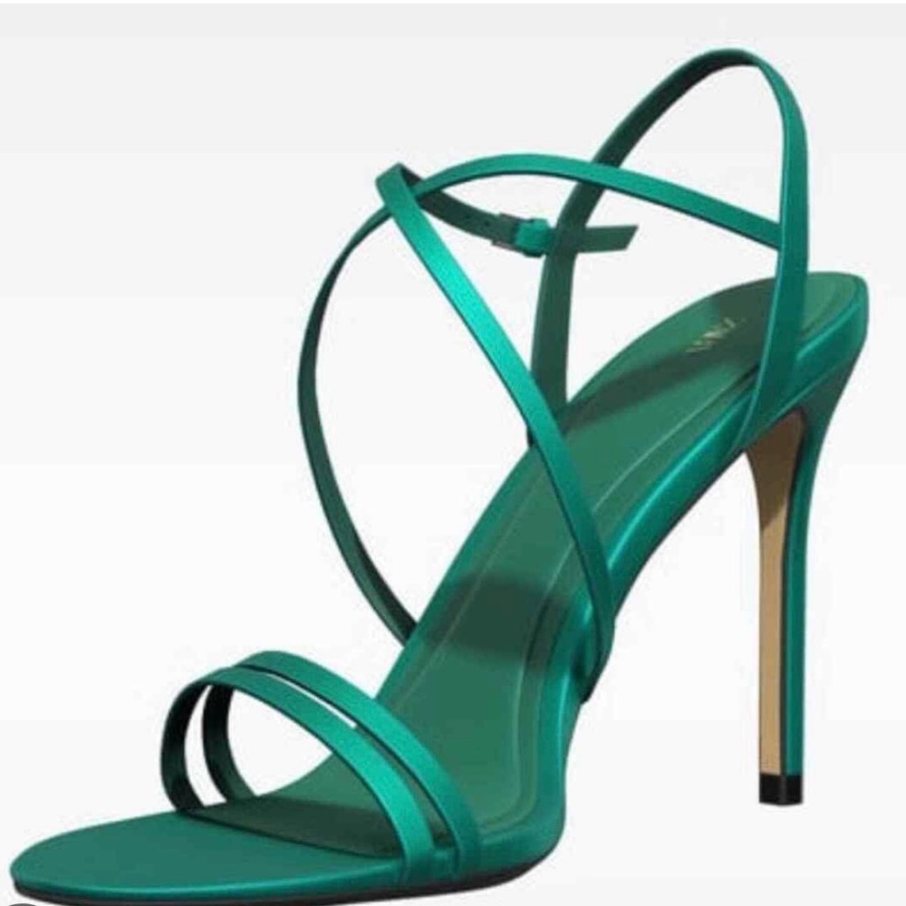 Zara new green heels